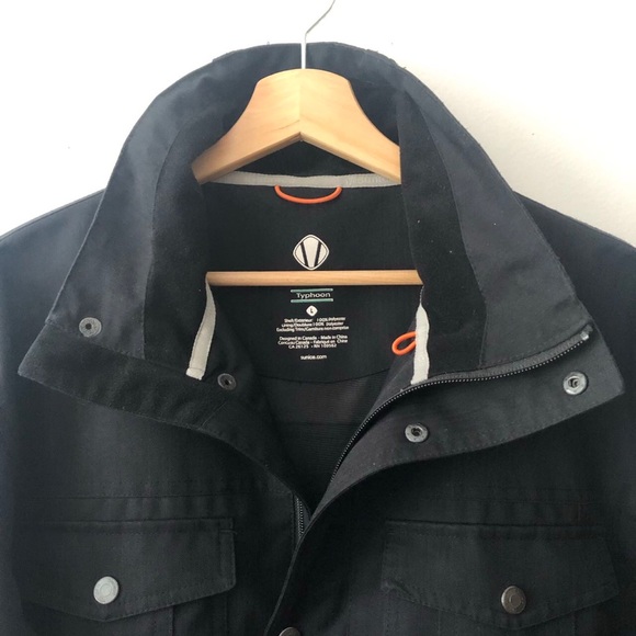 Sunice Typhoon Murgon Zephal Black Shelltech Waterproof Jacket Men's Size L - Picture 6 of 13